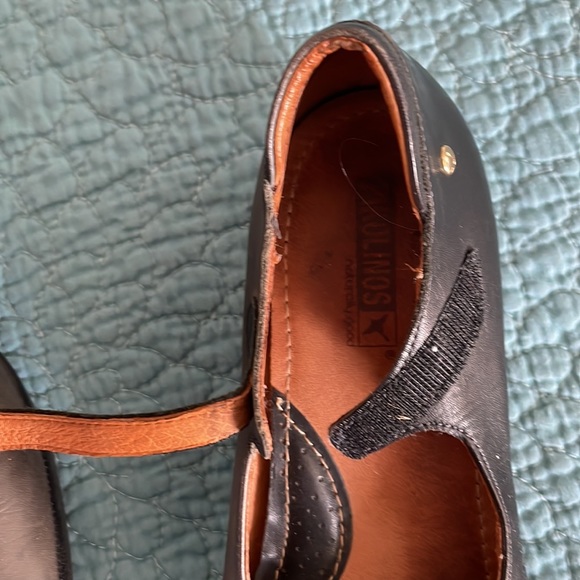 Black and Grey Pikolino square toe shoe - Picture 6 of 6